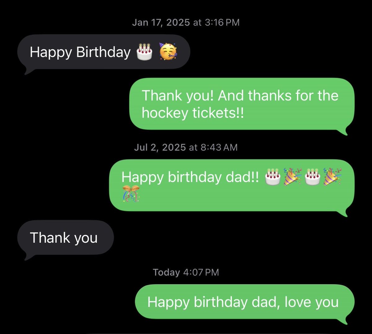 indubitablee17's tweet photo. My most recent texts with dad-in-law are sending me 💀💀💀😂😂 https://t.co/OZXu9vfNVo