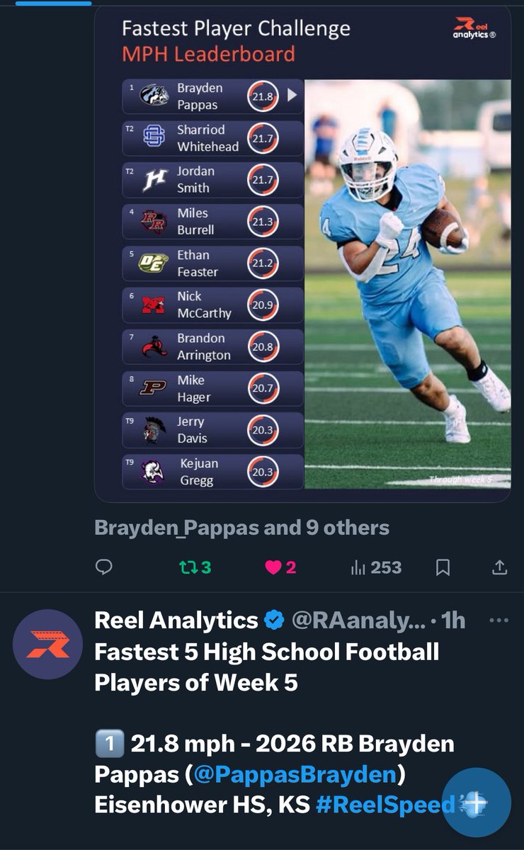 PappasBrayden's tweet photo. T-minus 3 days 🤠
@_CoachWinn @CoachK_BusterFB @CoachHafner @Coach_Landgren @CoachParkerJ @sambrandt15 https://t.co/zFxyS4TbR7