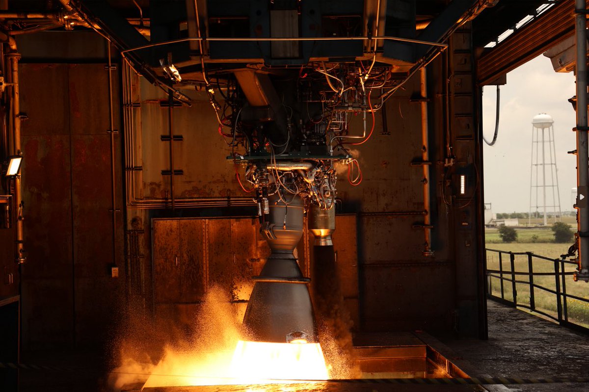 MarsMissiocpy's tweet photo. Teams recently completed build and acceptance testing of our 1,000th Merlin 1D engine for Falcon’s first stage! With Falcon’s reusability, recovering these engines has enabled continued reliability enhancements, making Merlin one of the most reliable rocket engines ever manufactured