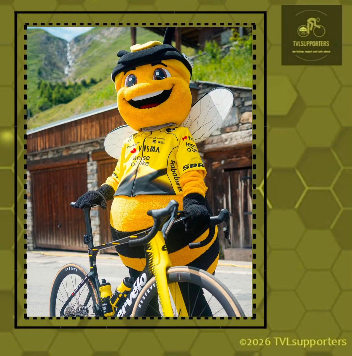 TVL_supporters's tweet photo. ๐จ๐ต#TDF2026 | #TVLSupdate
Groot nieuws, want er is een nieuw teamlid! Maak kennis met de nieuwe mascotte!
Stem via onderstaande link welke naam jij het leukst vind:https://t.co/OsFQyhhPGM
#TheArchitect | #SamenWinnen | #YellowBees https://t.co/oxzFnU2Ojn