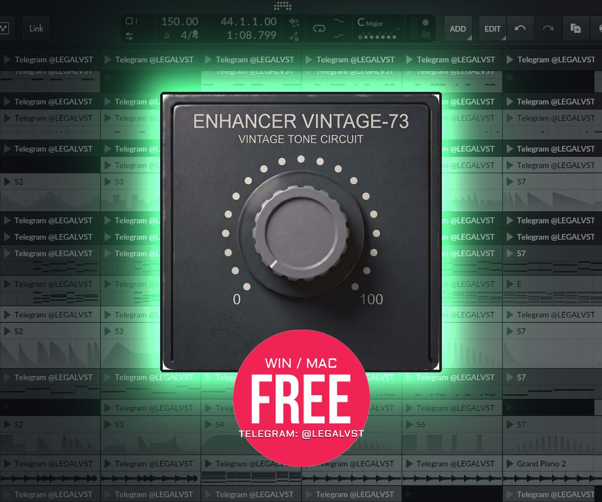 LEGAL_VST's tweet photo. Enhancer Vintage-73 by @noshigeSound ๐๏ธ
AI-modeled high-shelf enhancer
๐ป Mac/Win (VST3/AU/AAX)
๐ FREE https://t.co/dtY54r5sKG
More freeware ๐ https://t.co/okUqkdbah2
#freeplugin #eqplugin #vintagegear #aemulation #preamp #noshigesound #audioplugins https://t.co/QME6w3C8jD