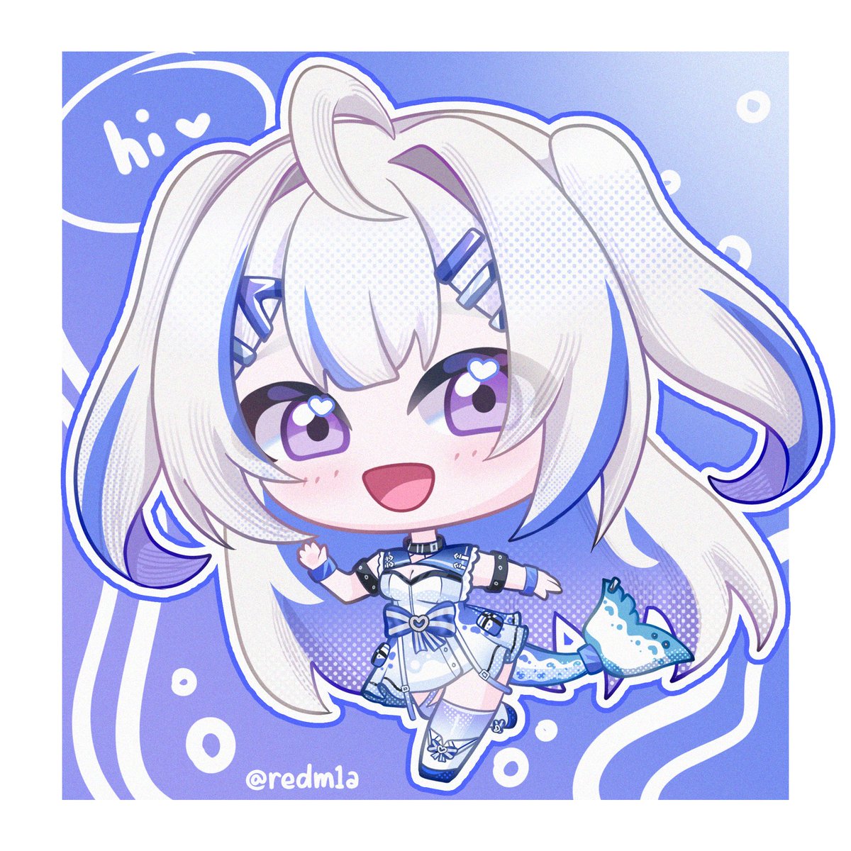 redm1a's tweet photo. chibi giveaway for @wishthewhale  (˶ᵔ ᵕ ᵔ˶) ‹3 https://t.co/T9QUXLMiNm