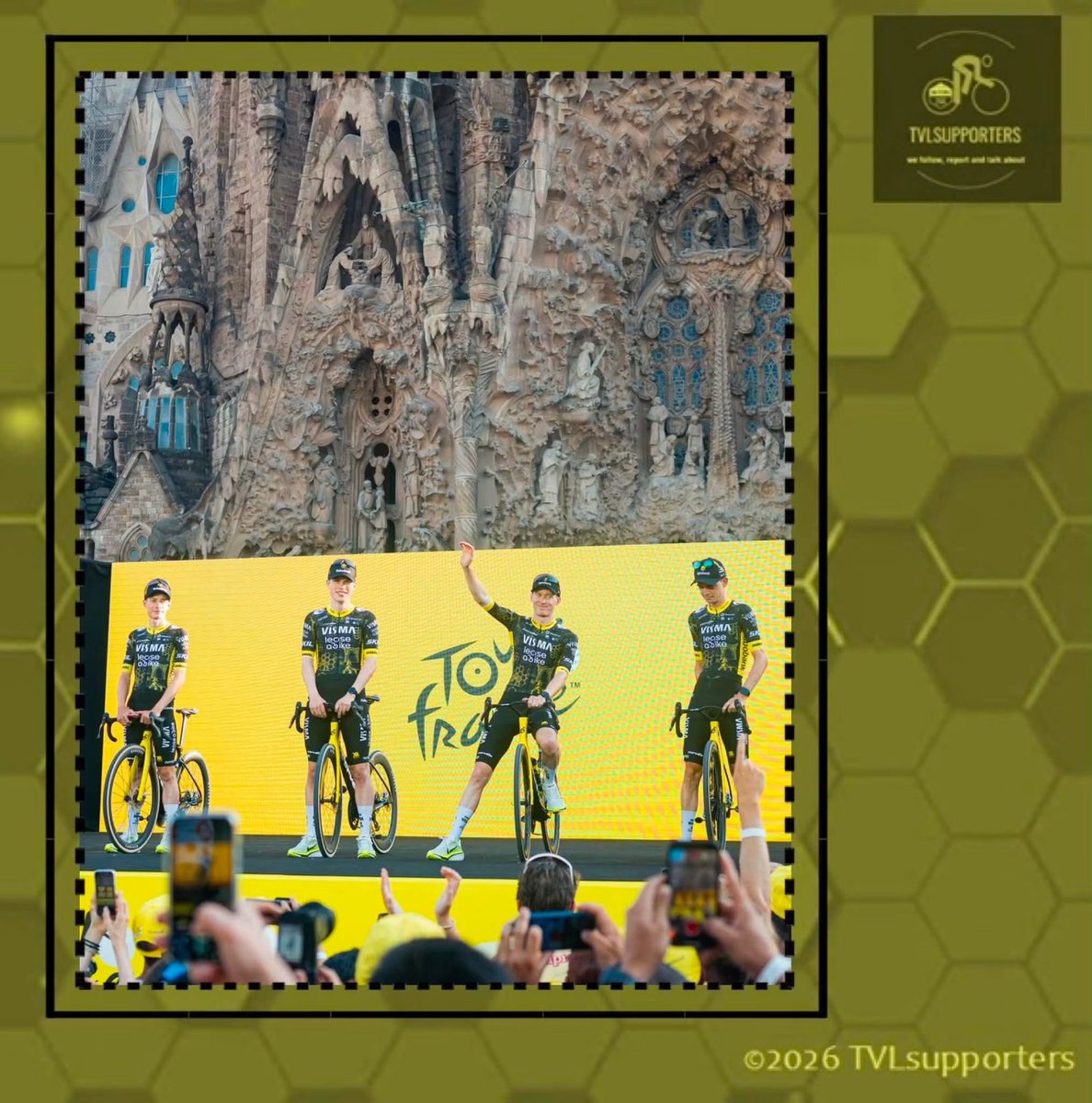 TVL_supporters's tweet photo. ๐จ๐ต#TDF2026 | #TVLSupdate
Ons team is er klaar voor!! ๐๐ป๐๐
#TheArchitect | #SamenWinnen | #YellowBees https://t.co/rGK2K7WtX4