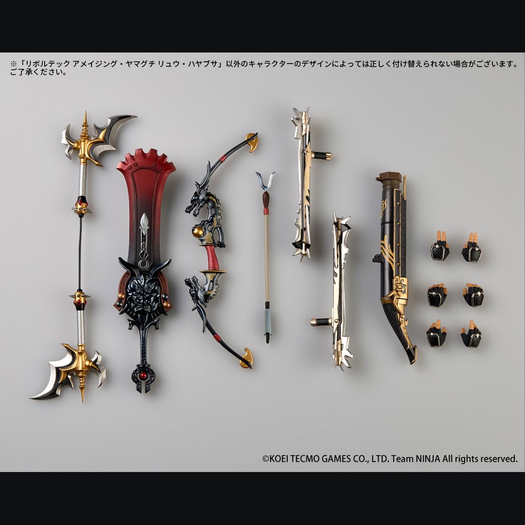 ConLootApp's tweet photo. New SDCC exclusive: Ryu Hayabusa Option Parts Expansion Pack by Kaiyodo — booth 2948 at sdcc 2026 ($49.99). Available on iOS — @ConLootApp #sdcc2026 #NinjaGaiden2 https://t.co/Sg3eR0L3hq