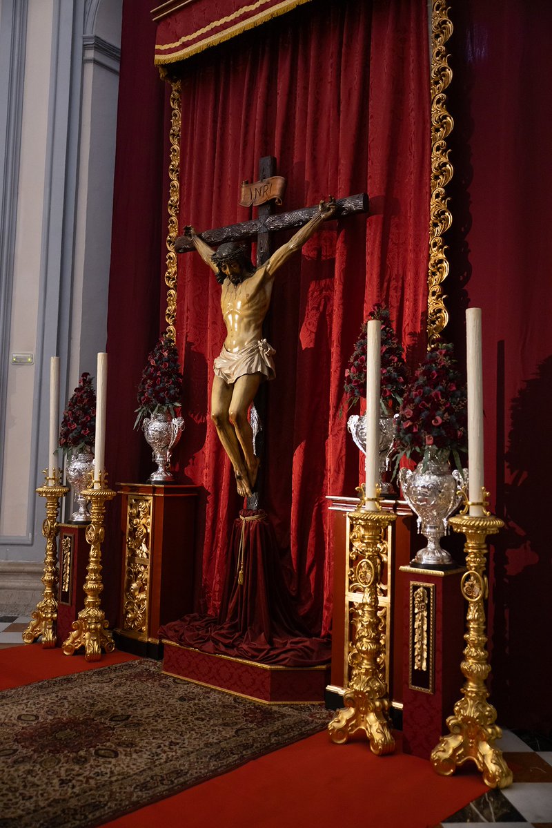 ArchiSangre's tweet photo. CULTOS 🕯 | Altar de cultos para la Celebración Litúrgica y Solemne Besapiés al Santísimo Cristo de la Sangre.

📆 Viernes 3 y sábado 4
⌚ De 17:30 a 21:00 horas

🕯️ Solemne Celebración Litúrgica
📅 Sábado, 4 de julio
⌚ 19:30 horas

#CofradíasMLG #ArchiSangre https://t.co/kjypkYwZ8X