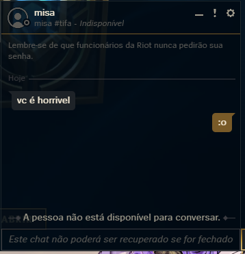 vaohar's tweet photo. KKKKKKKKKKKKKKKKKKKKKKK ta loco pessoal adiciona até dps de normal game https://t.co/JHY1BxQGwG