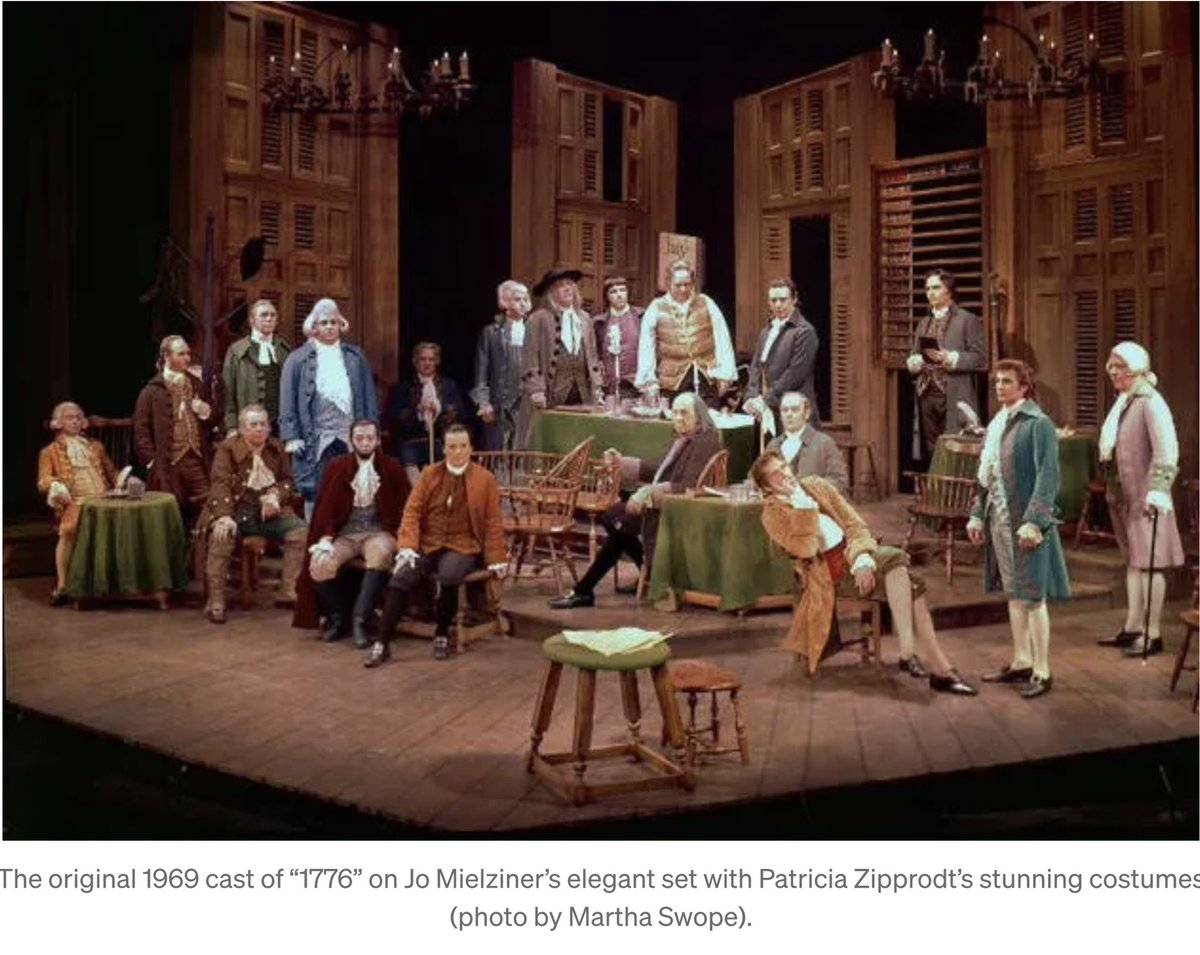 analgesicsleep's tweet photo. “1776” (1972) is based on the 1969 musical of the same name. 8 of the main cast members of the original Broadway cast reprised their roles in the film.
#RetroView #4thOfJuly #1776 https://t.co/tv0IlP8oGS