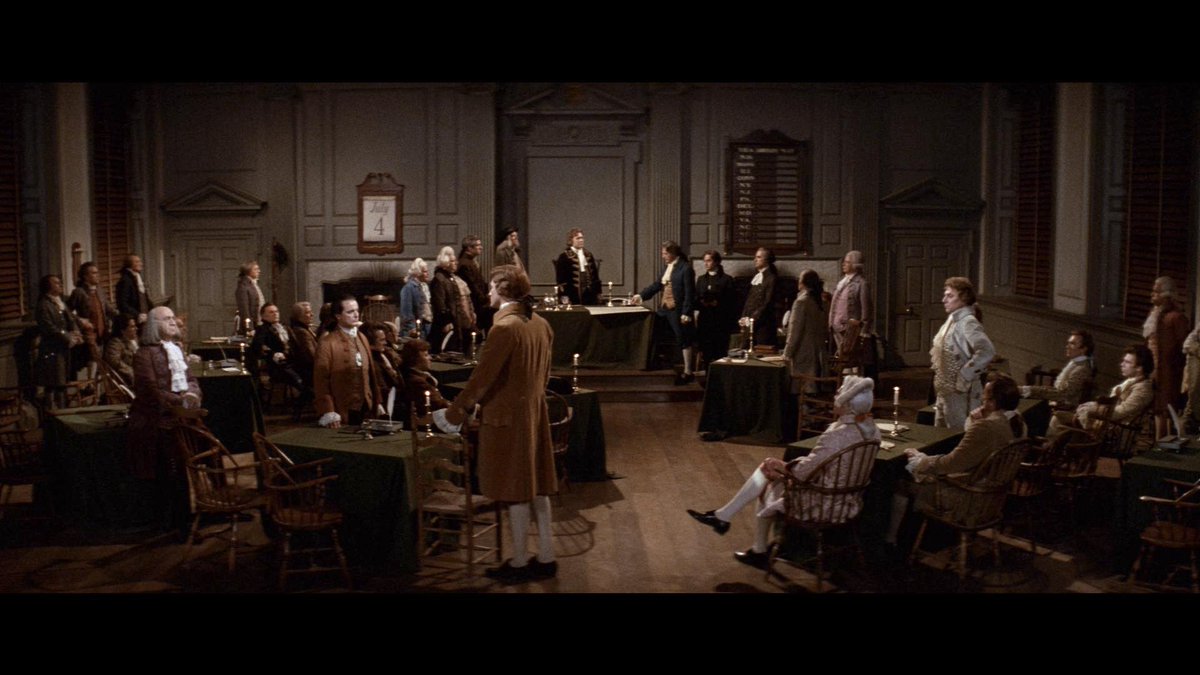 analgesicsleep's tweet photo. “1776” (1972) is based on the 1969 musical of the same name. 8 of the main cast members of the original Broadway cast reprised their roles in the film.
#RetroView #4thOfJuly #1776 https://t.co/tv0IlP8oGS