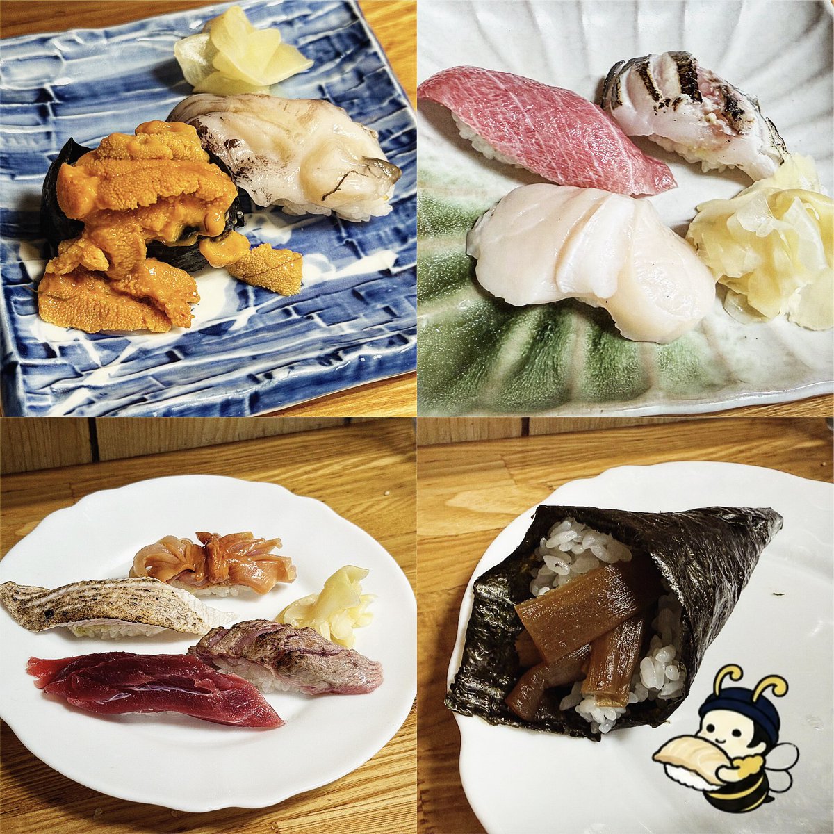 hachi__52's tweet photo. 《なじみの鮨屋》

昨日はまだまだ食べてました〜
✅〆はカンピョウわさび🙋
握り良いな🍣
#寿司 https://t.co/wHaGhk0eTw