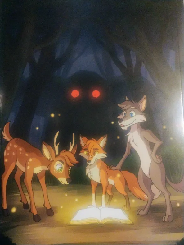 SynthCeleste's tweet photo. @anthrocon @kwikjackson Yeah no this shit HAS GOT to be AI. What the fuck is with these flaws, not even looking at the book and random stuff on the fox??

@anthrocon answer for this!! https://t.co/SUcytk7Ics
