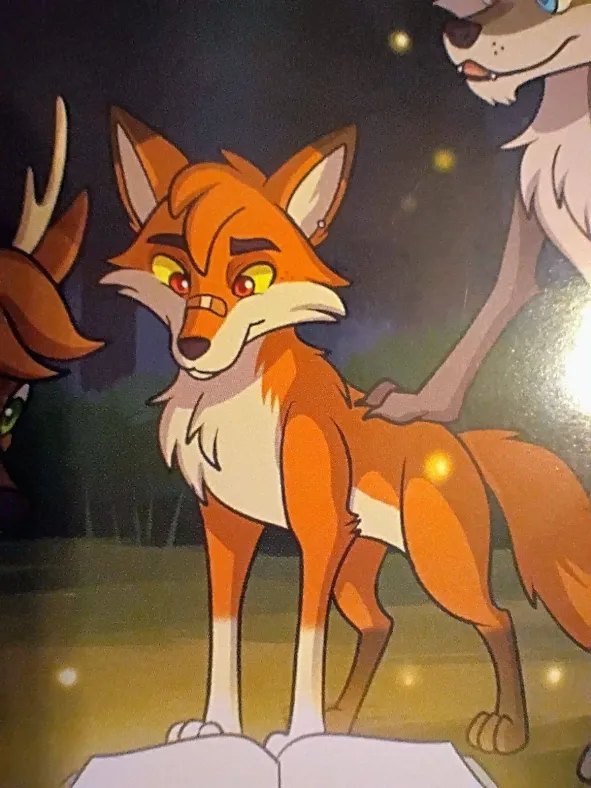 SynthCeleste's tweet photo. @anthrocon @kwikjackson Yeah no this shit HAS GOT to be AI. What the fuck is with these flaws, not even looking at the book and random stuff on the fox??

@anthrocon answer for this!! https://t.co/SUcytk7Ics