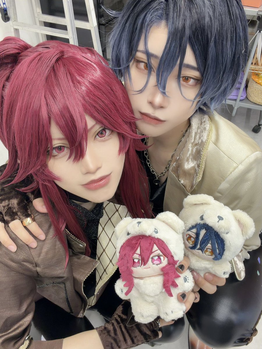 Myu_Rvlton's tweet photo. ぬいとも撮った💙❤️ https://t.co/RFpxhzd2oA