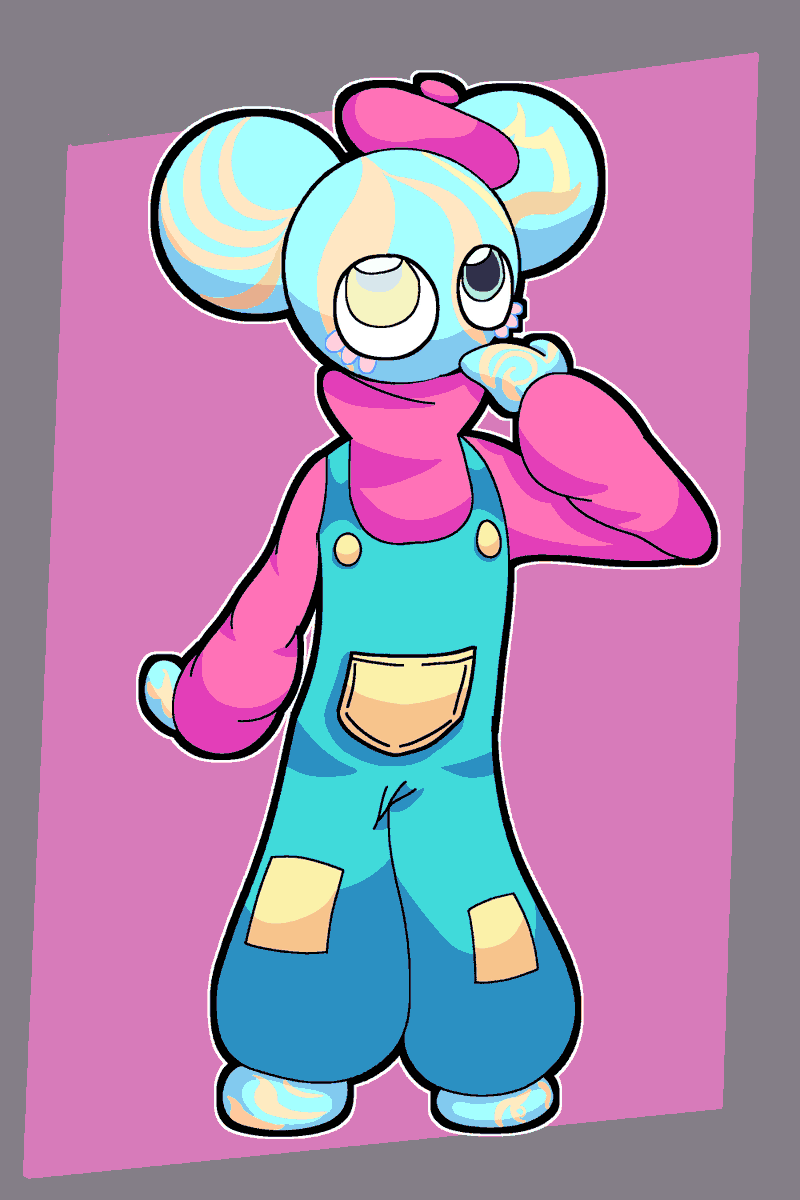 Sanselot's tweet photo. Gotta lock in, in this year's artfight, 

first attack towards @zefmq https://t.co/cQxGFedlWy