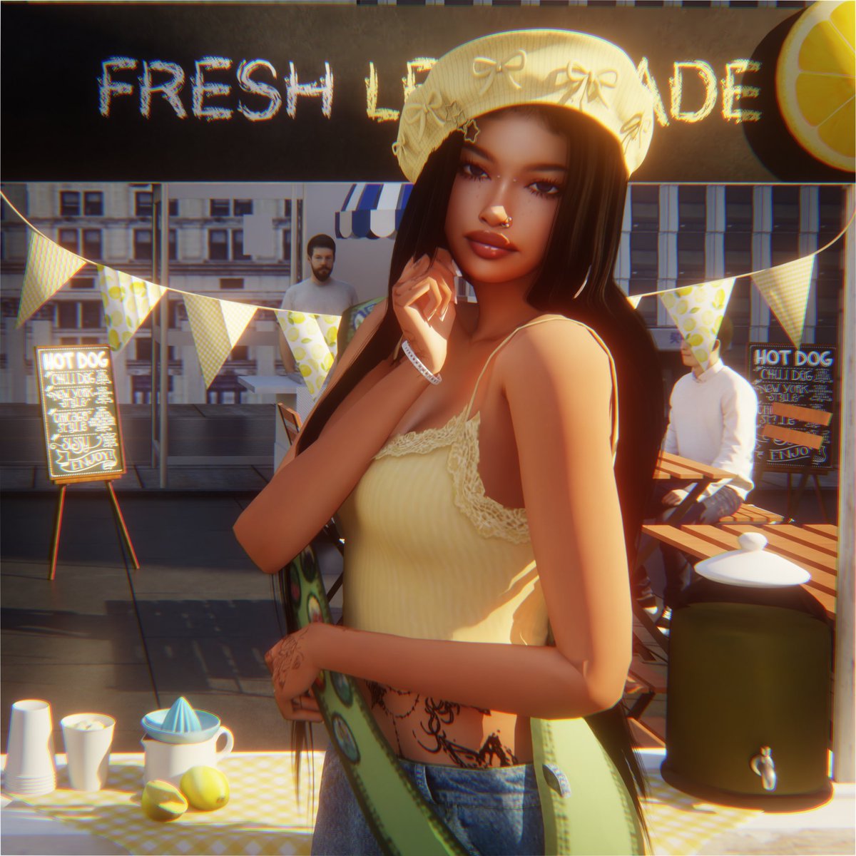 kihosego's tweet photo. day at the park..  fresh lemonade.. what could possibly be better than that? 🍋 ۪ ⠀ׂㅤ.  ͡꒱ https://t.co/cfeubrLmKL