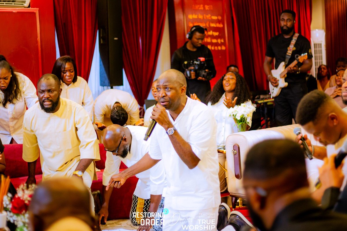 outpouring_live's tweet photo. There are moments when words fall short, and tonight was one of them.

As Minister Dunsin Oyekan led us in intimate, intense worship, hearts were completely yielded to God. https://t.co/le5iFKuytm