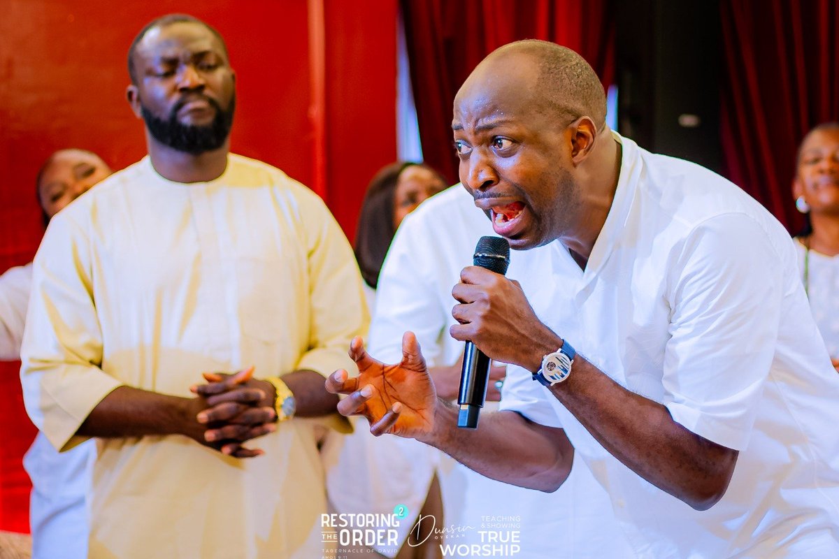 outpouring_live's tweet photo. There are moments when words fall short, and tonight was one of them.

As Minister Dunsin Oyekan led us in intimate, intense worship, hearts were completely yielded to God. https://t.co/le5iFKuytm