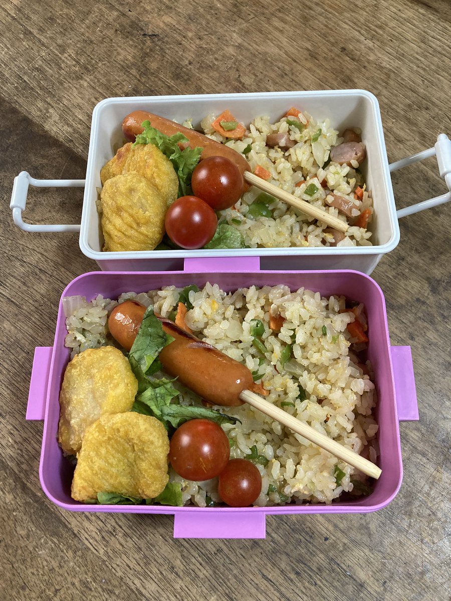 sunetanuki's tweet photo. 金曜日のお弁当
おはようございます

#お弁当日記 
#お弁当作り楽しもう部 
#お弁当記録 https://t.co/0xpM4muwzM