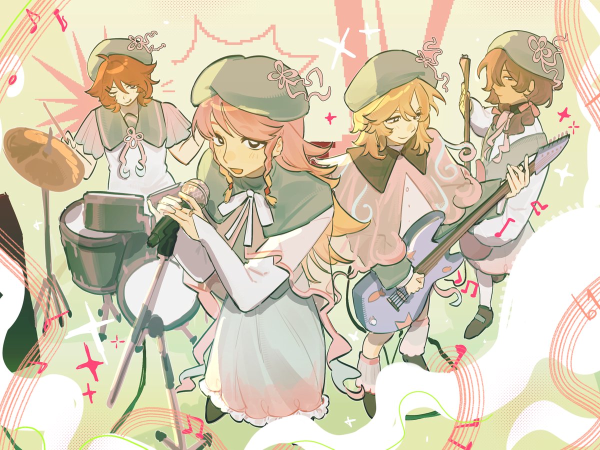 viaegarden's tweet photo. first art fight attack of 2026 🐟🎸
characters belong to @/axoqi_ https://t.co/XrRLjvc0c8