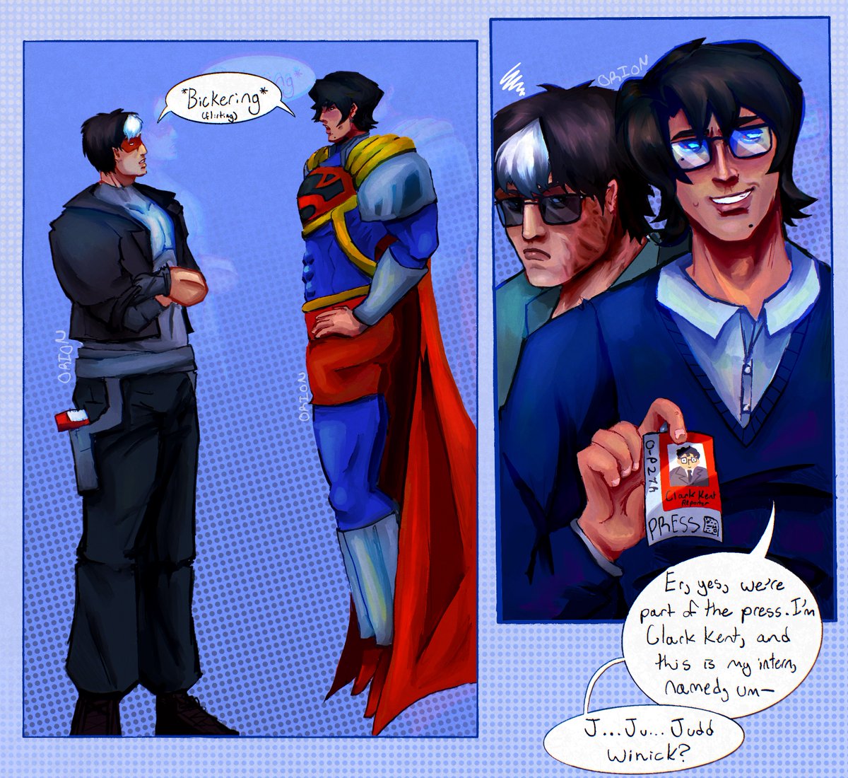 Wonder0sho's tweet photo. Errrr idk how much I like this, since it started as two doodles and doesnβt really have any composition. But I spent 7 hours on it, so I ought to post it lmao #primehood https://t.co/srSzURMo3y