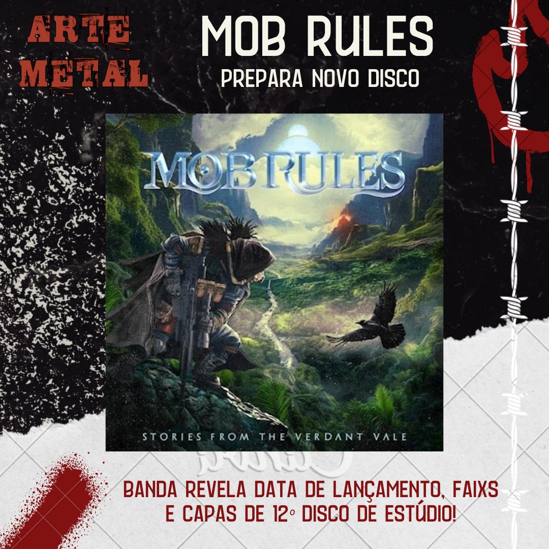 Blogartemetal's tweet photo. Banda clássica! Confira detalhes no link (Instagram na bio e stories):

https://t.co/YcZ308fKqk

#mobrules #heavymetal #powermetal #rock #artemetal

@csquaredmm2 @MobRulesBand https://t.co/XVymbXA7aK