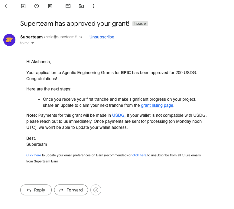 solana_epic's tweet photo. epic has been approved for @superteam's agentic engineering grant.
this funds the next phase of development, a security-first upgrade intelligence platform for solana programs.
public beta coming soon, then validation across real @solana repositories.
more updates as we ship. https://t.co/oScxfRfp9p