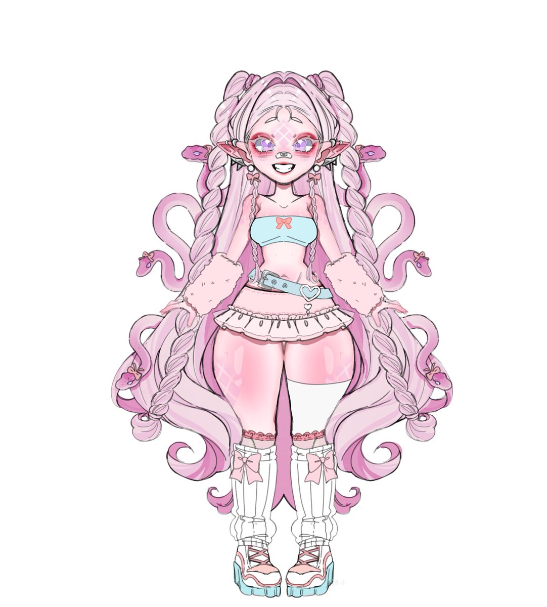 Anne_Frederick_'s tweet photo. This beauty is a design by: https://t.co/WLtpc78Zwb

I got her through a trade; I made the new drawing myself.
#original_character #originalart #digitalart https://t.co/P7cnXEtny1