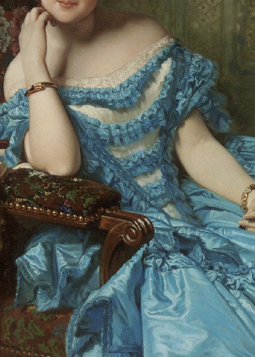 22hrr22min's tweet photo. blue skirt in paintings https://t.co/EPl9ioayDG