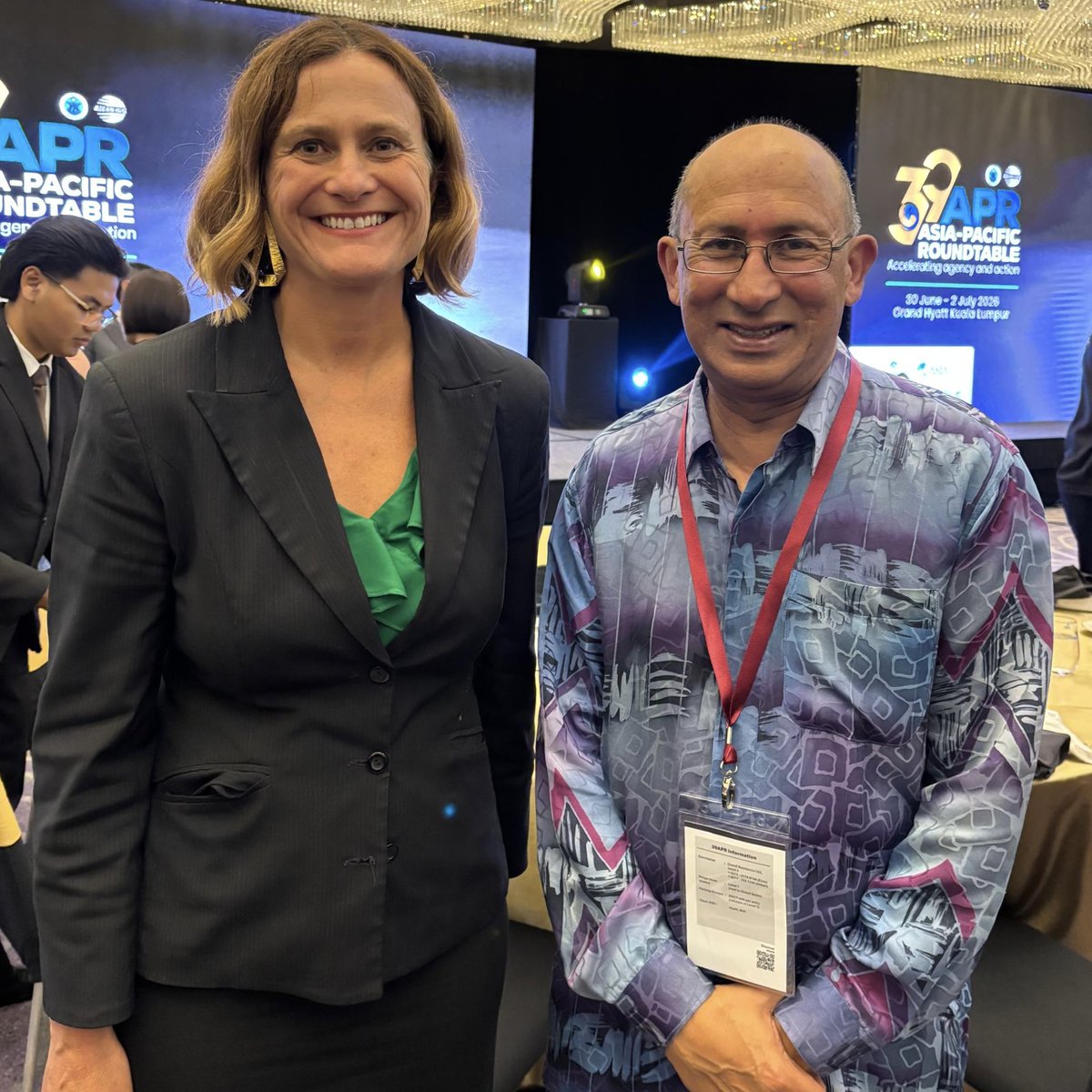 AusHCMalaysia's tweet photo. In my Fireside Chat on ‘Building Middle Power Agency’, I spoke about how 🇦🇺 &amp; 🇲🇾 are working actively to preserve strategic choices and uphold our shared commitment to the international system. This was clear in energy, food &amp; critical mineral supply chains &amp; the maritime space. https://t.co/qPXh8BEXk3