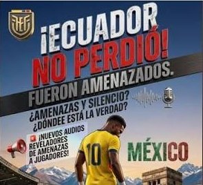 memotroblox's tweet photo. @NextMexOficial @NachoRgz So every four years, if they qualify, they will continue complaining about threatening and bribes every time they're kicked out? https://t.co/uvc0fbl06a