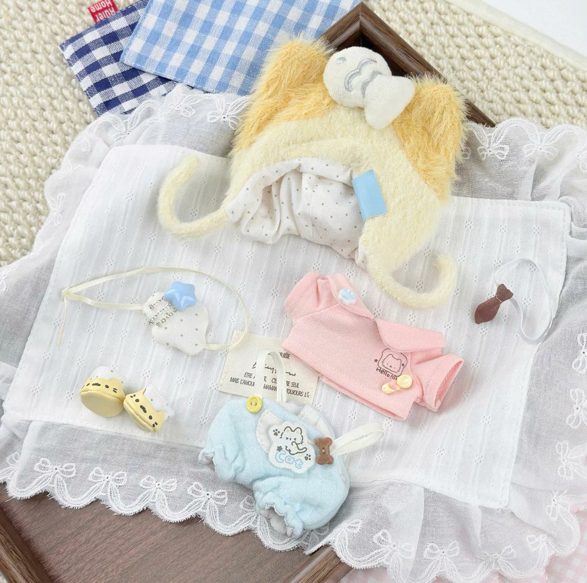yy30238508's tweet photo. 10cm 無属性 ぬいぐるみ用 お洋服【吃鱼】
¥2,480

https://t.co/rAgGGnvgtY

#無属性ぬい #推し活 #ぬい服 #ぬいぐるみ #ぬい活 #ぬい撮り #JPぬい #綿人形 https://t.co/F7oB9B5Jw4