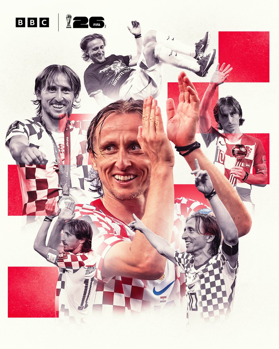 BBCMOTD's tweet photo. The end of an era ❤️ ⁣
⁣
Luka Modric's World Cup career is over 🇭🇷 https://t.co/xTumZXkYK0