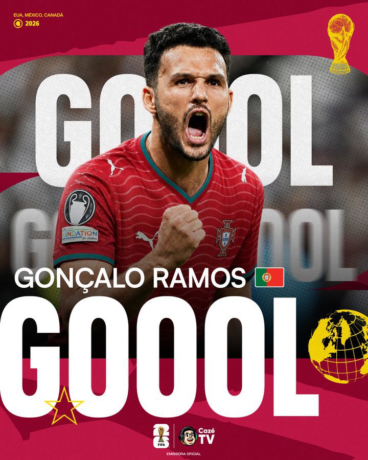 Marcelo_Hazan's tweet photo. “Quem me conhece sabe que nos últimos minutos sempre que precisarem de gols podem me chamar”, a declaração do Gonçalo Ramos, decisivo pra Portugal https://t.co/IfDtUyPcom