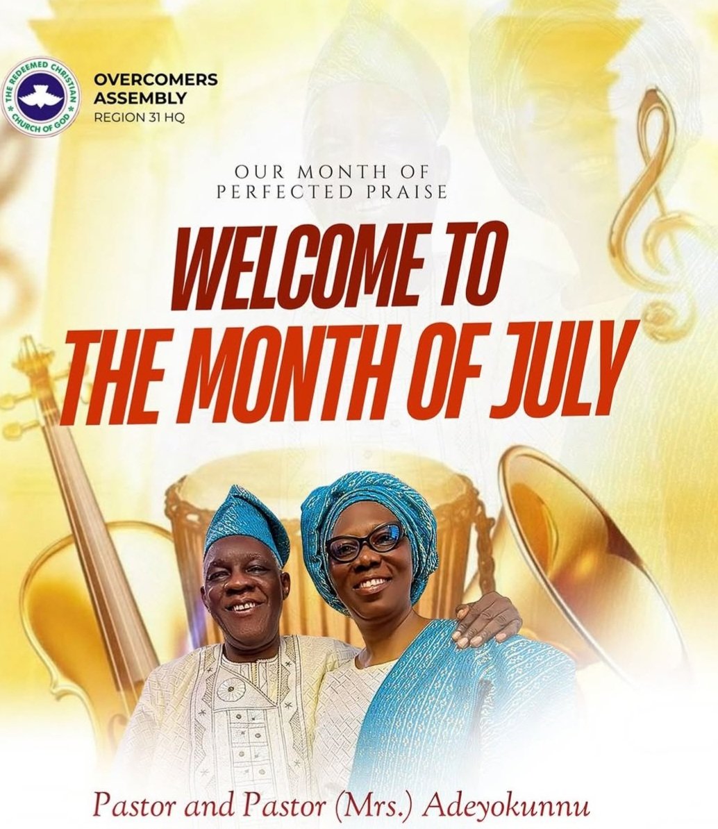 JOSYADEY's tweet photo. Happy New Month!
Welcome to our month of Perfected Praise.
#happynewmonth
#pastorjosephadeyokunnu https://t.co/7DZmOCjyjz