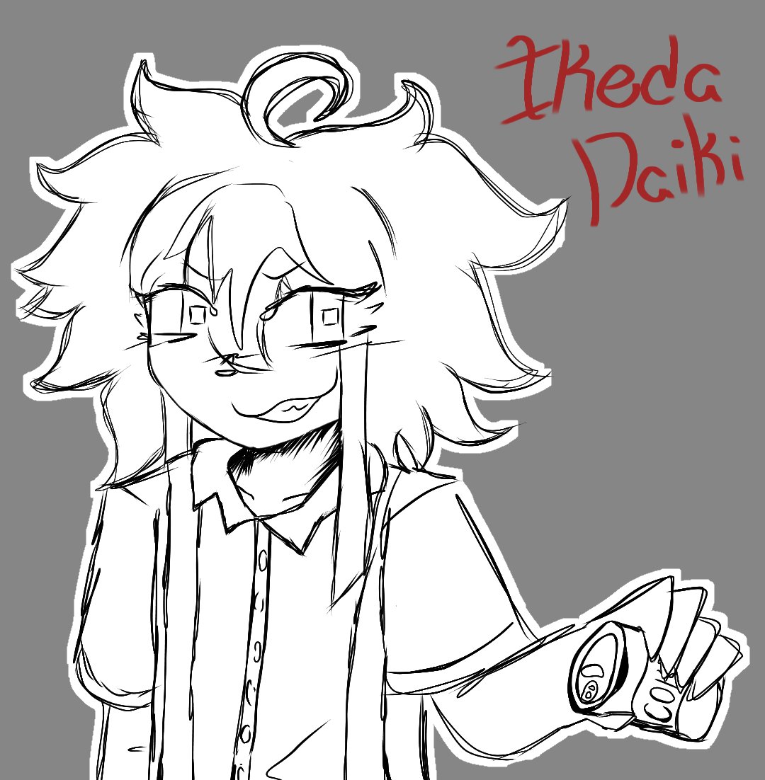 MeAndTheLoneSun's tweet photo. Ikeda Daiki #goat #ikeda #daiki #ikedadaiki #tetro #tetrodanganronpa #danganronpa #art #drawing #ibispaint #coke #white #red #grey #gray #hand #ahoge #pencil #mexico #talented #beautiful #konichiwa #kaicenat #dwanerockjohnson #lidabidabodabutt #hashtag https://t.co/HaJOy84aW9