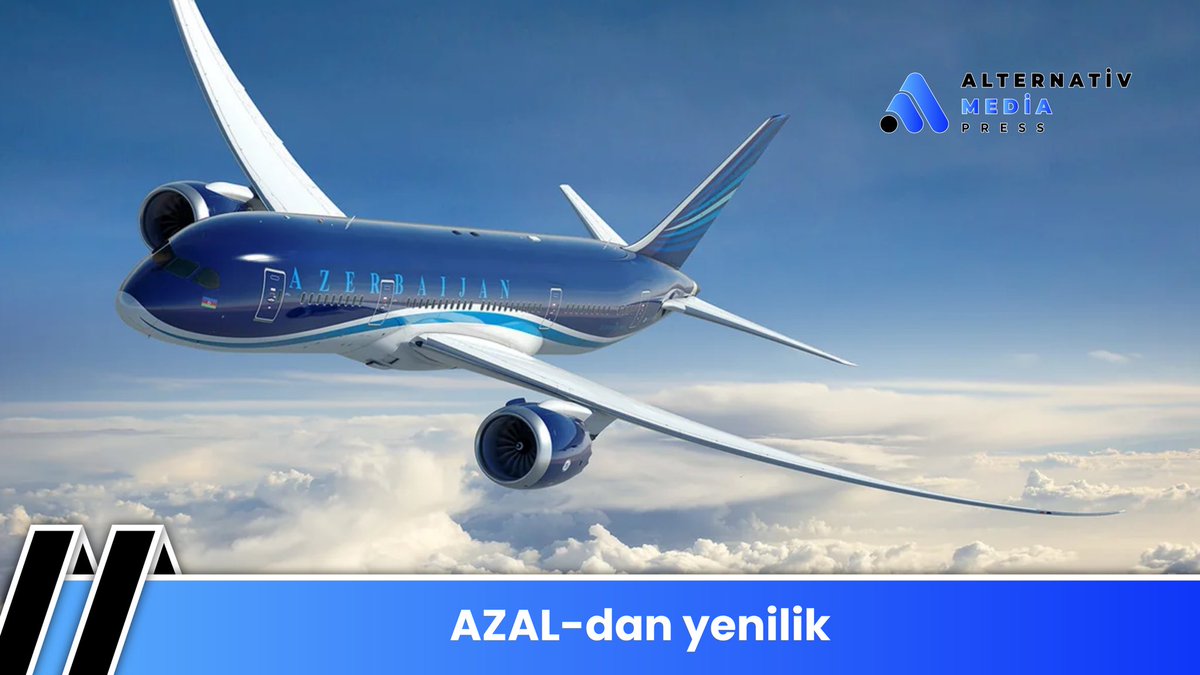 AIternativMedia's tweet photo. ✈️📶 AZAL-ın yeni nəsil təyyarələrində internet xidməti istifadəyə veriləcək.
🌐 Bağlantı “Viasat” peyk texnologiyası ilə təmin olunacaq. Biznes sinfi sərnişinləri və AZAL Miles Elite/Platinum üzvləri xidmətdən ödənişsiz istifadə edəcəklər.
#azal https://t.co/KctWfW2R4G
