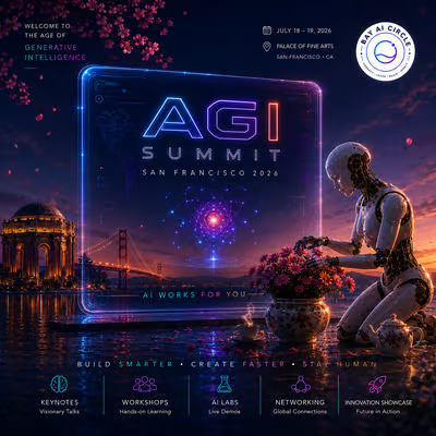 agisummitai's tweet photo. 🎓 Students — this one's for you.
AGI Summit 2026 is opening the doors to the next generation building AI.
Full 2-day access — every session, workshop & networking event — for just $99. (One day? $59.)
200+ speakers. 15,000+ builders, founders & investors. One room.
📍 Palace of Fine Arts, San Francisco

📅 July 18–19, 2026
All you need is a valid .edu email 🎟️
👉 https://t.co/R5ephX0hHv or visit https://t.co/NRhzUu0jyQ

#AGISummit #AI #StudentTickets #ArtificialIntelligence #SanFrancisco