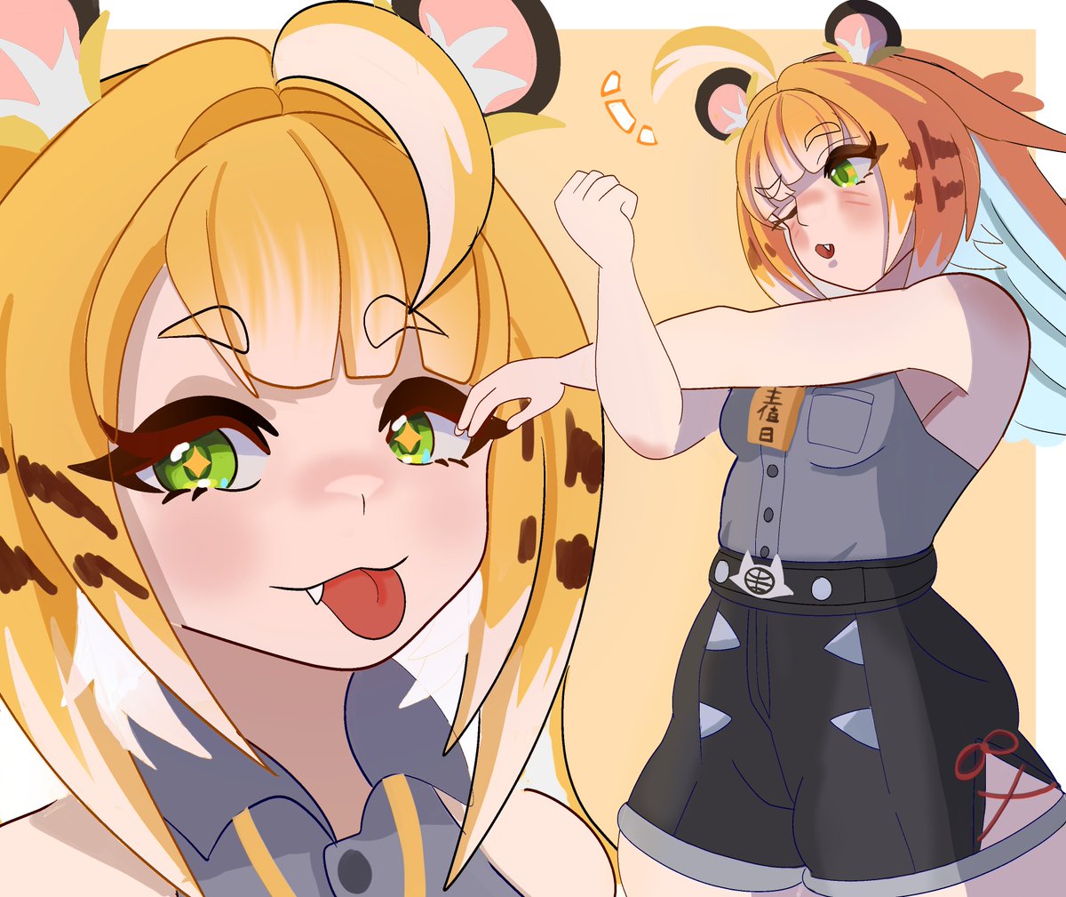 SaintlyWolf_'s tweet photo. Silly Ju Fufu 🐯 ~
#Zenlesszonezero #zzzero https://t.co/vEP7pbVM4y