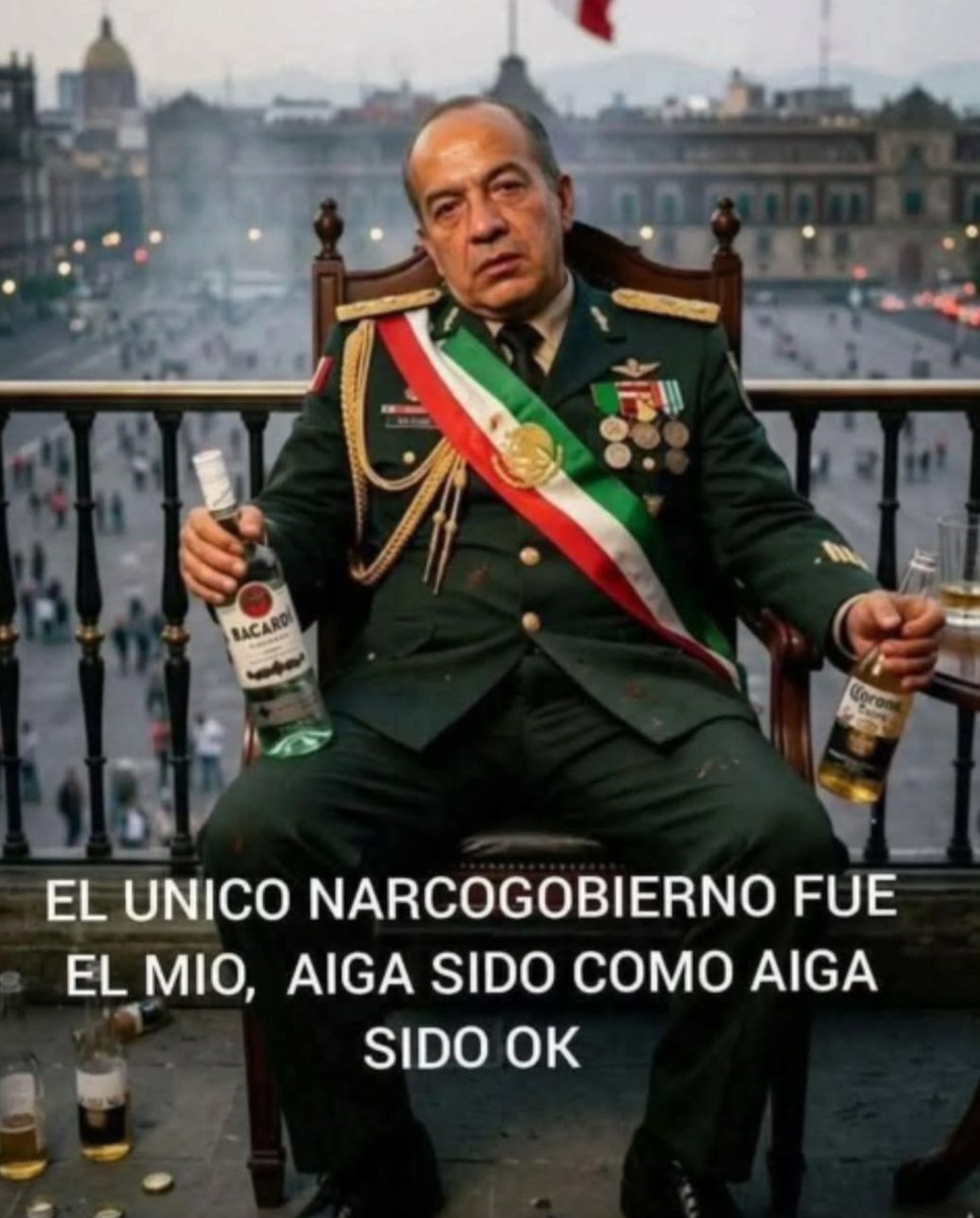 HCorbos's tweet photo. @FelipeCalderon Aquí se acuñó el término N4rco Gobierno.

🤔 https://t.co/IeqSN3ACPV