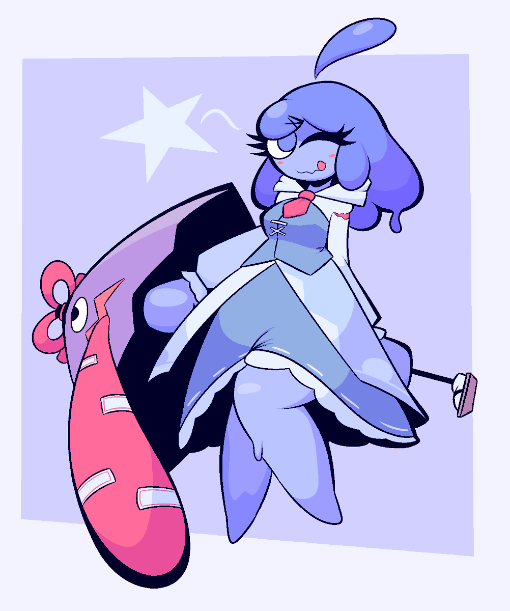 WOAH_MAAAN's tweet photo. Slimy surprise Kogasa
(c0mmission for @DatPinkPuffball) https://t.co/dzzaNr8k3T