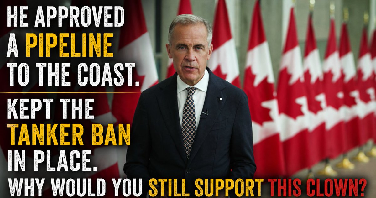 TruthFringe's tweet photo. He said he'd build a pipeline.... Right?

#Carney #Pipeline #TankerBan https://t.co/IQo1j7IiYX