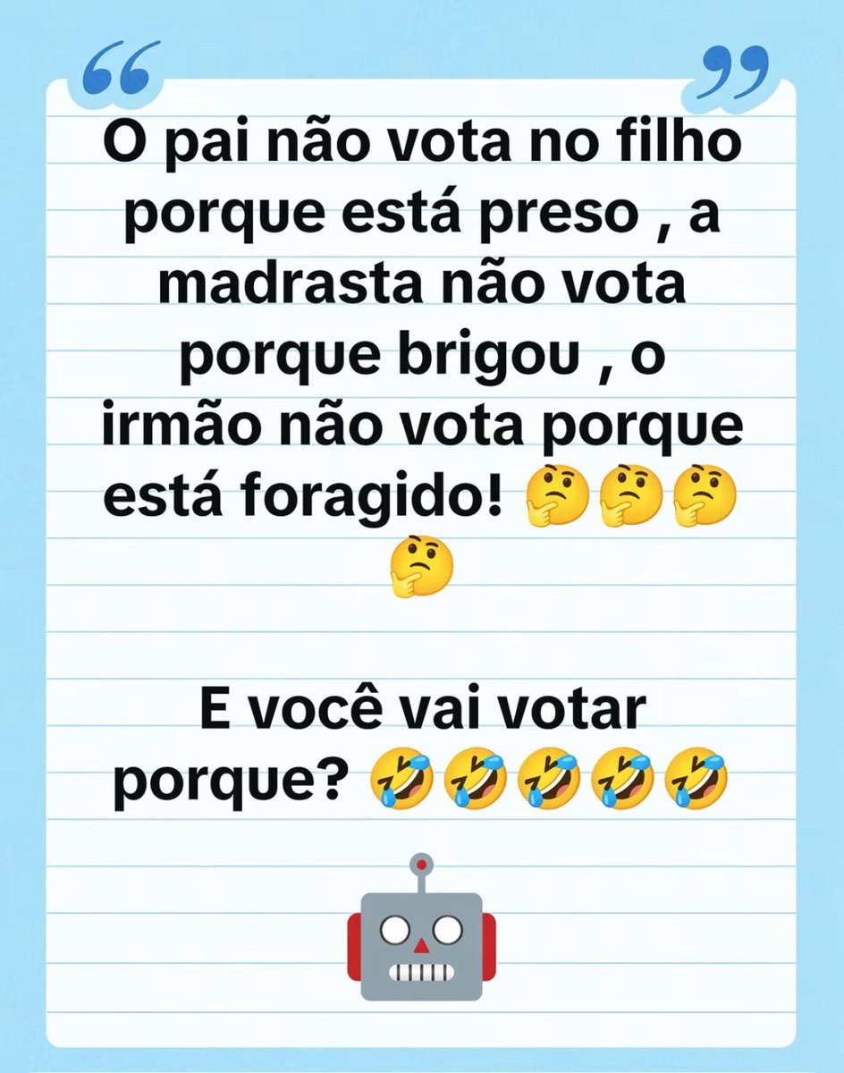 SilasPortugalR1's tweet photo. Se você estiver vendo esse post, deixa aqui o seu boa noite e uma bela gargalhada 😂 https://t.co/0c6jqkq9VY