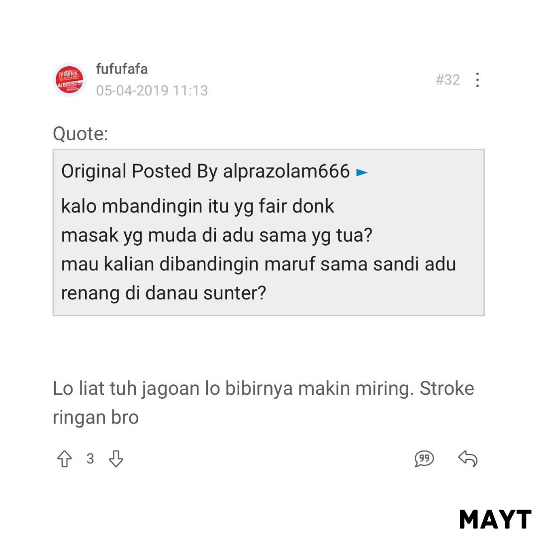 bukbukpakpak's tweet photo. @sosmedkeras Mungkin sama juga kayak jagoan yang diomongin fufufafa ini https://t.co/wSW2KROdK0