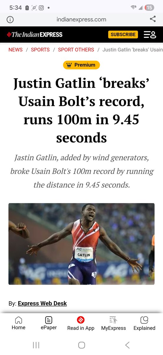 moore4Anju's tweet photo. Ok mind you this happened some years ago too. When did such blatant wind aided times began making headlines https://t.co/T1LXP5FcXk