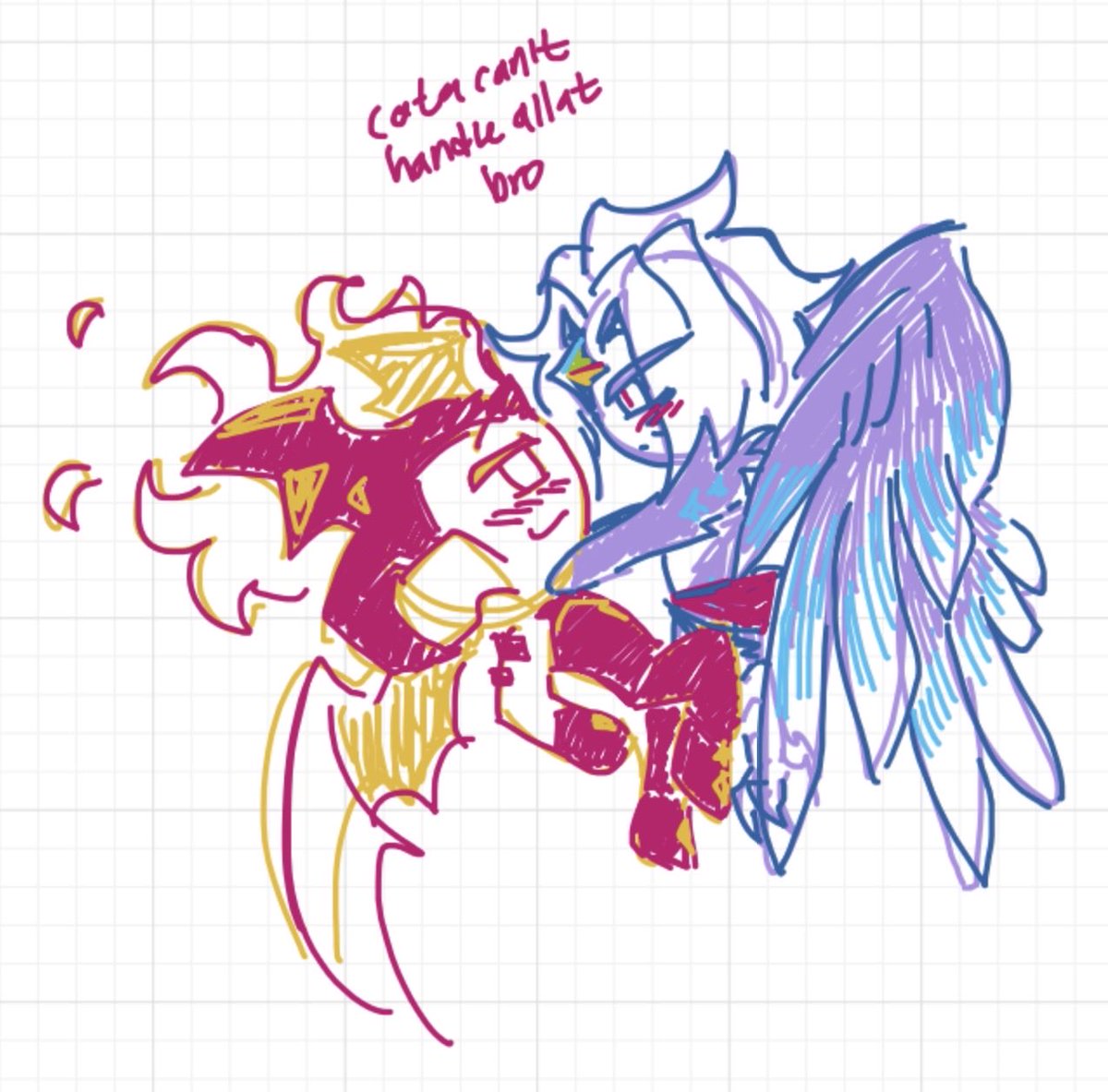 K4ngaaa_'s tweet photo. Kingdom raven’s wings are so quiche im contemplating how i like to draw them #cookierun #firewind https://t.co/7wVPdfoIrk