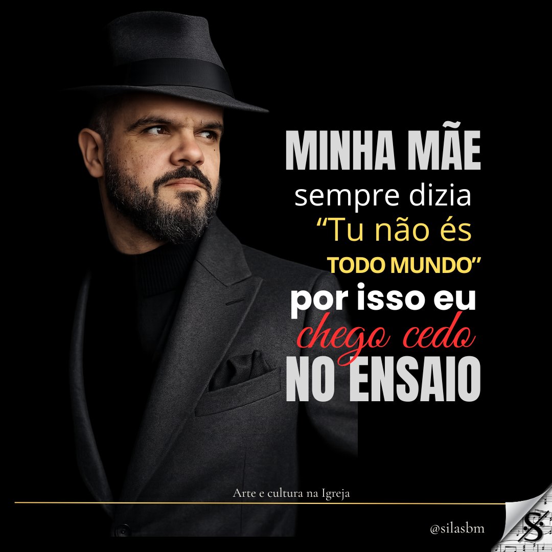 silasbm1980's tweet photo. E você? Vai chegar cedo no ensaio, ou vai deixar seus irmãos esperando?
#ensaio #musicadeigreja #culto https://t.co/dQjHRupsZ7