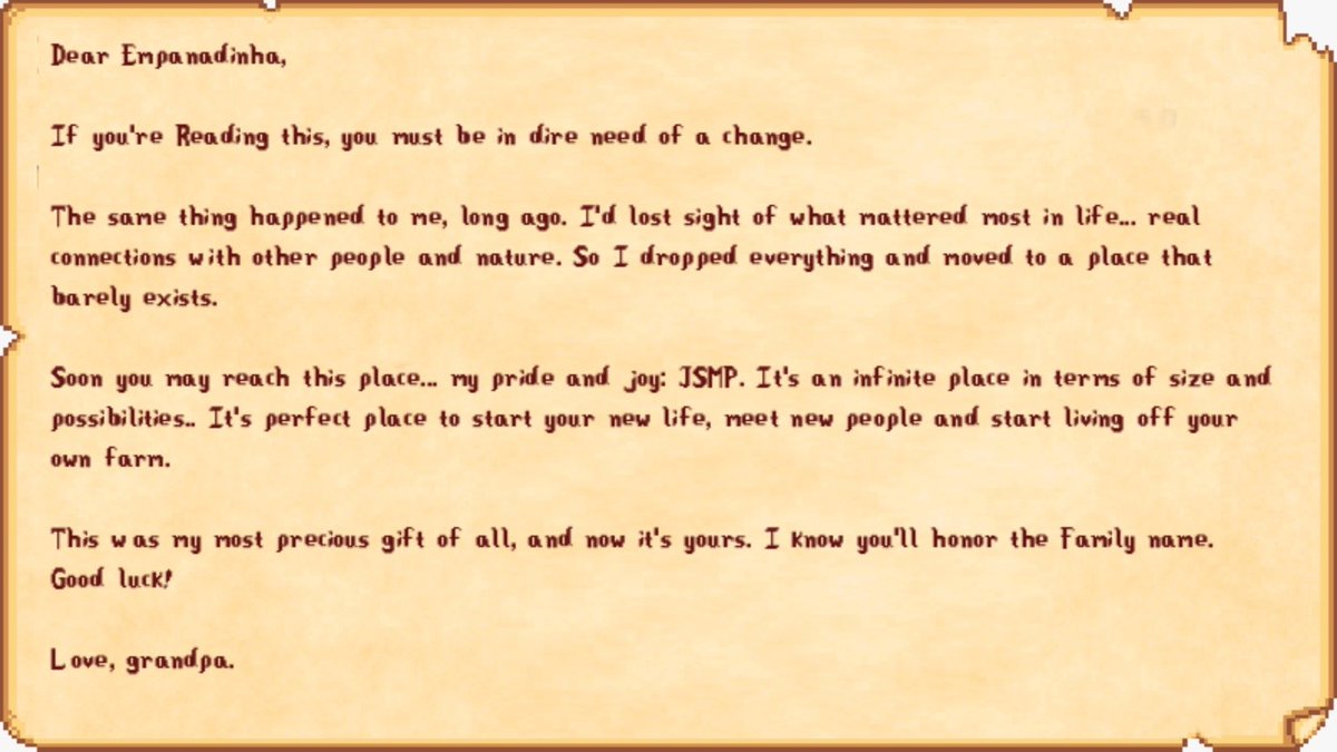 jsmpanadinhas's tweet photo. You've received a letter... https://t.co/PZennLCFlH