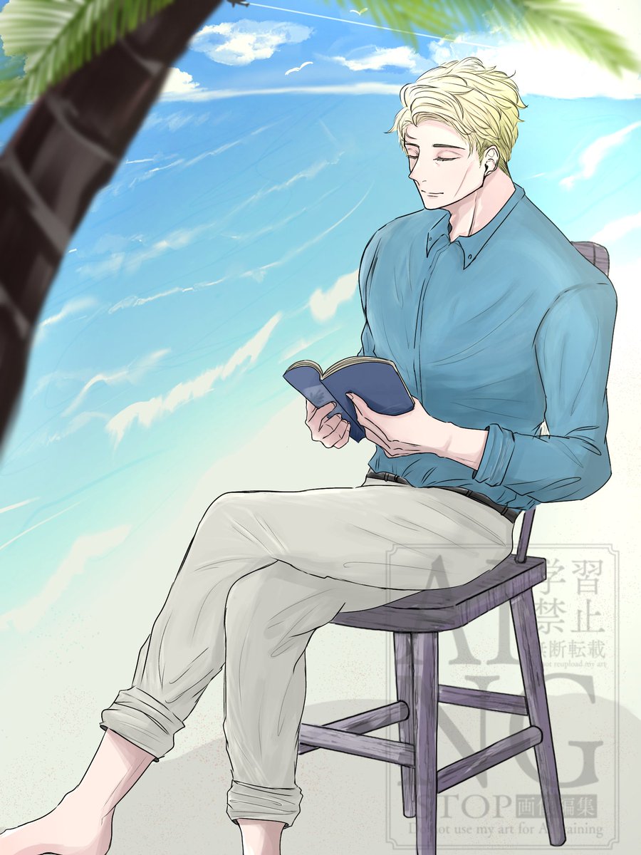 yuunagi_7's tweet photo. 過去絵だけど大人七もあげたい。本当におめでとう。今日はいい天気だね https://t.co/vh0uMz3ZQm