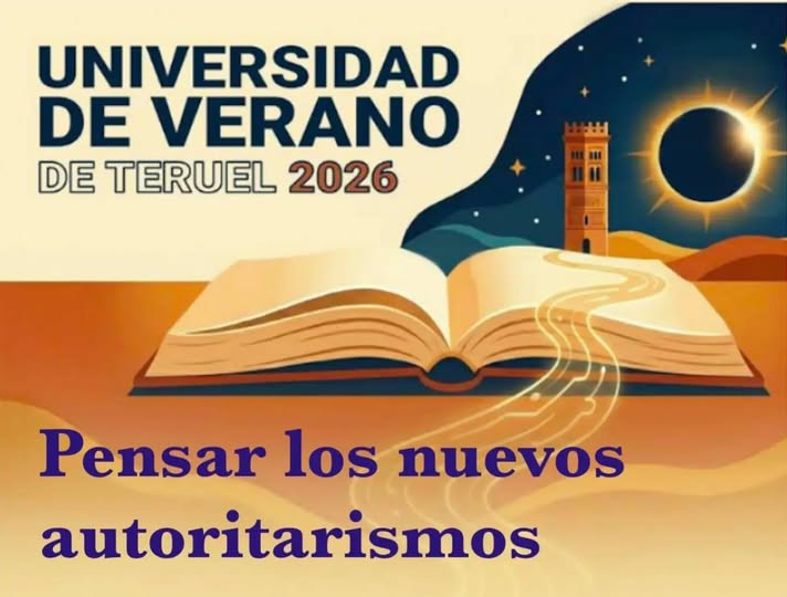 japtapias's tweet photo. Estoy en Calanda (Teruel) para curso de verano de la Univ de Zaragoza en el Centro Buñuel sobre "Pensar los nuevos autoritarismos". Los organizadores amablemente me han invitado a ponencia de clausura "De la melancolía a la esperanza en tiempo distópico. ¿Un camino transitable?" https://t.co/Ae9yXRzhd0