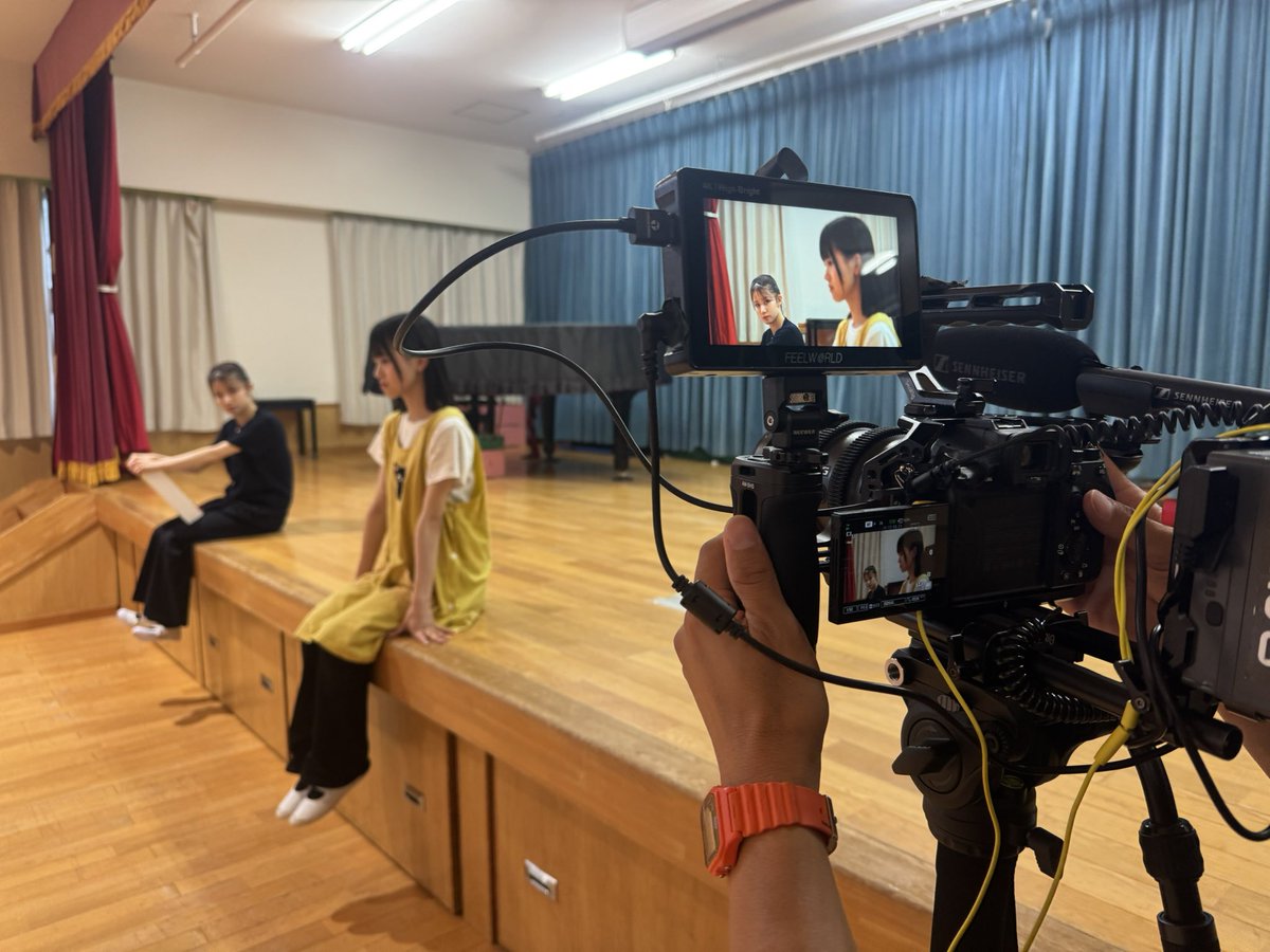 furusatoeigafes's tweet photo. 埼玉県川口市発ふるさと映画「こどものおたより」撮影中📸

2026年8月8日(土)、9日(日)
リニューアルしてグランドオープンしたばかりの川口総合文化センターリリアにて開催される埼玉ミュージック＆フードフェスティバルにて映画のイベントも開催予定です！
https://t.co/YBWQx26TdD

#AKB48 #正鋳真優 #点染テンセイ少女 #シュンカアキ #埼玉美少女図鑑 #濱伊吹