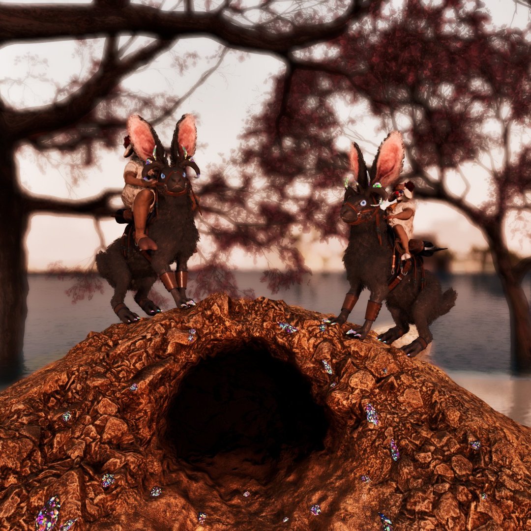 ARK #ARKPhotoMode #Burrowbuck いいかもしれない(n*´ω`*n)💕